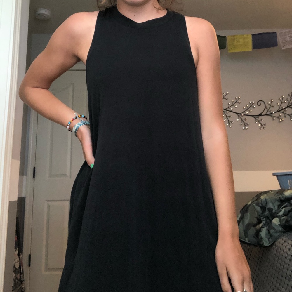 black dress